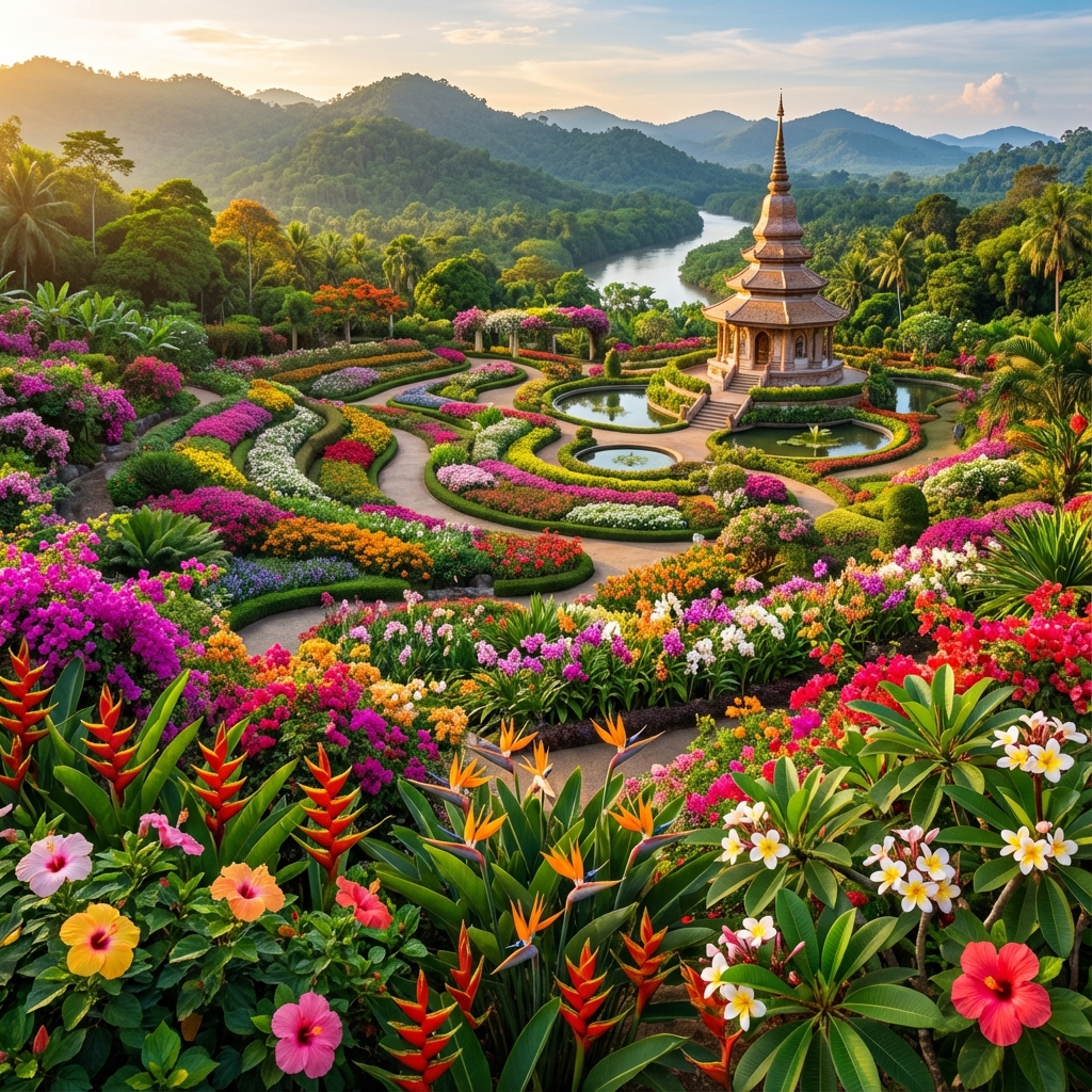 Vibrant flowering period