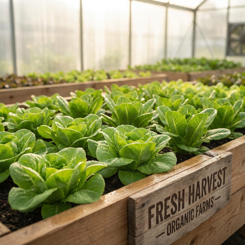 Leafy green seedling growth